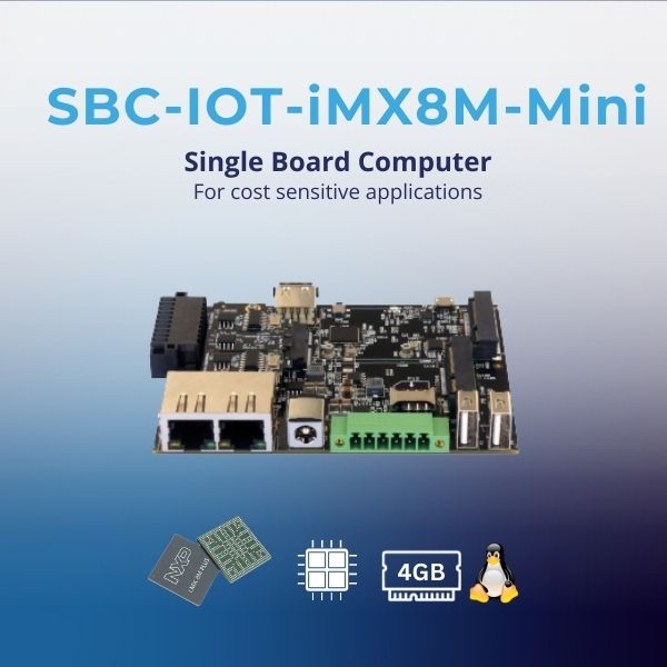 SBC-IOT-iMX8: NXP i.MX8M Mini SBC